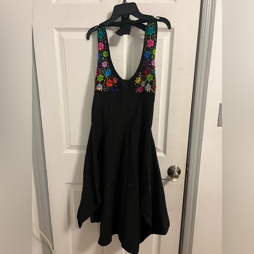 Mexican Halter Dress